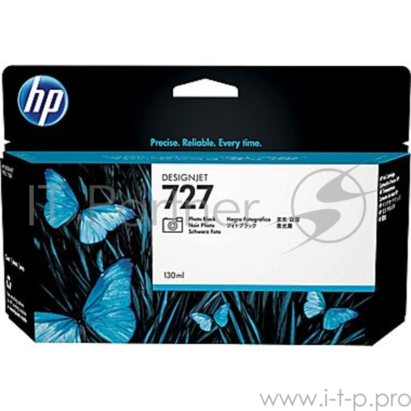 Картридж струйный HP 727 B3P23A черный для HP DJ T920/T1500 (130мл)