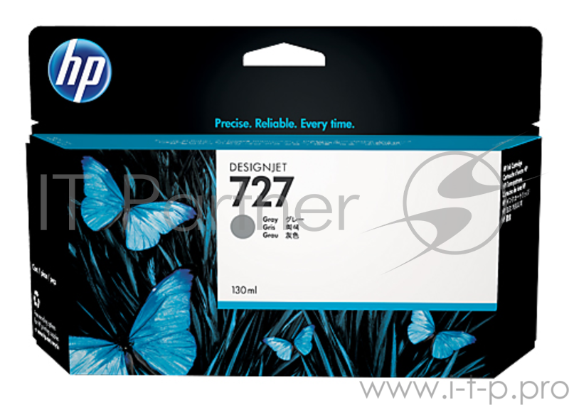 Картридж струйный HP 727 B3P24A серый для HP DJ T920/T1500 (130мл)