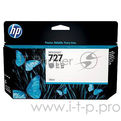 Картридж струйный HP 727 B3P24A серый для HP DJ T920/T1500 (130мл)