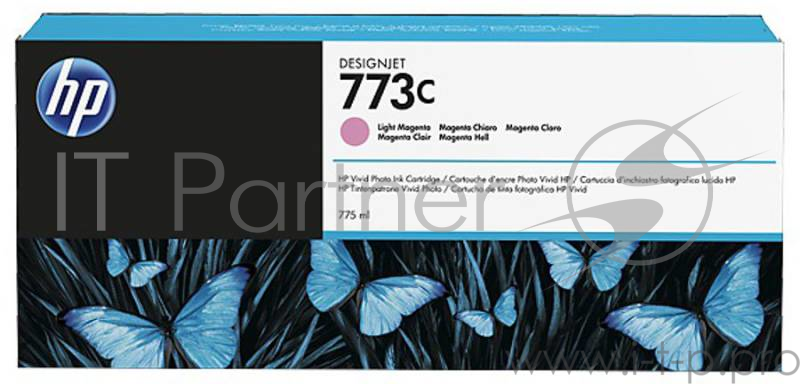 Картридж струйный HP 773C (C1Q41A) светло-пурпурный для HP Designjet Z6800 (775мл)