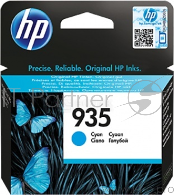 Картридж струйный HP 935 C2P20AE голубой для HP OJ Pro 6830
