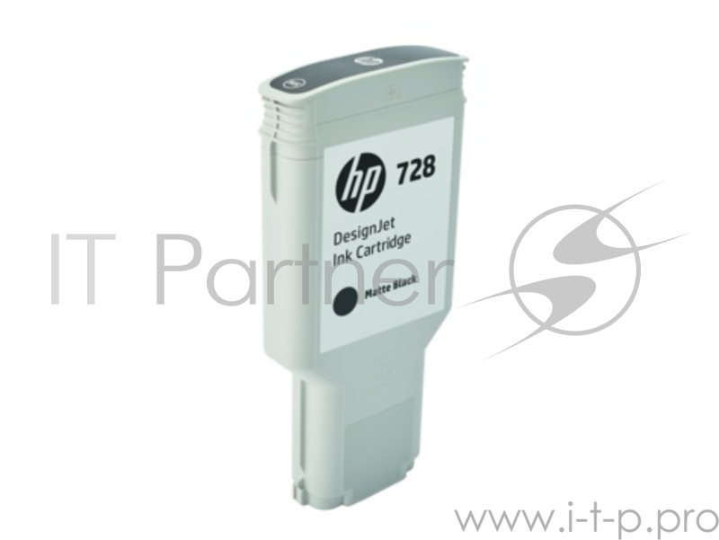 Картридж HP 728 с матовыми черными чернилами для принтеров Designjet, 300 мл