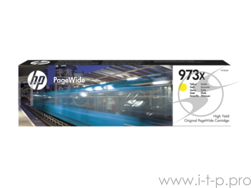 Картридж струйный HP 973XL F6T83AE желтый для HP PW Pro 477dw/452dw (7000стр.)