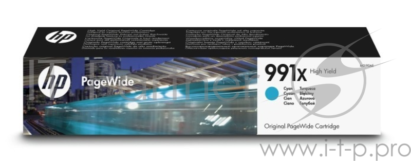 Картридж HP 991X High Yield Cyan Original PageWide Cartridge