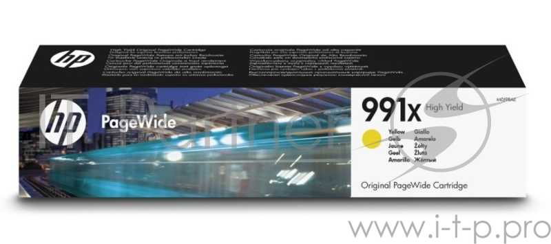Картридж HP 991X High Yield Yellow Original PageWide Cartridge