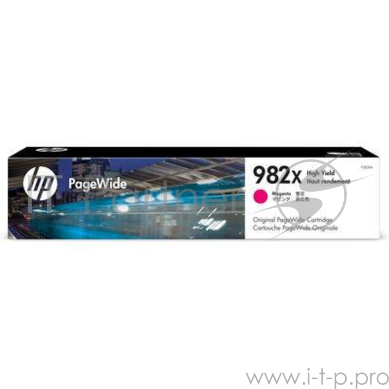 Картридж HP 982A High Yield Cyan PageWide Enterprise Color 765/780/785 T0B28A 16000 стр.