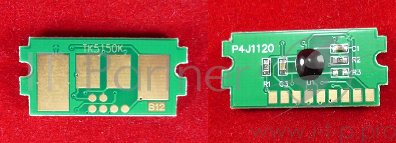 Чип Kyocera P6035cdn/M6x35cidn (TK5150K) Black 12K (ELP )