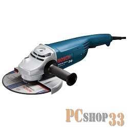 Шлифовальная машина Bosch GWS 24-230 H Professional 0601884103, угловая (2400Вт, 6500об./мин., d230мм)