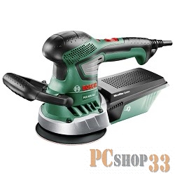 Шлифовальная машина Bosch PEX 400 AE 06033A4020, эксцентриковая (350Вт, 21200кол./мин., d125мм) + кейс