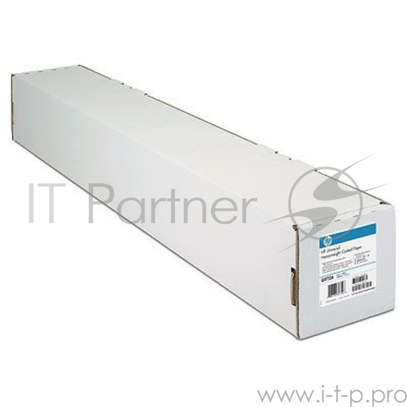 Бумага HP Q1404B 24(A1) 610мм-45.7м/95г/м2/белый универсальная (с покрытием)