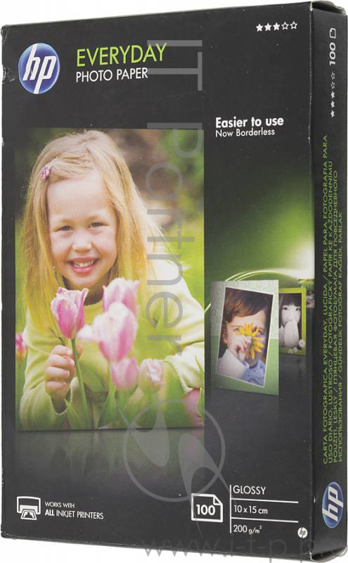 Фотобумага НР CR757A Глянцевая, 100 листов/10 x 15 см