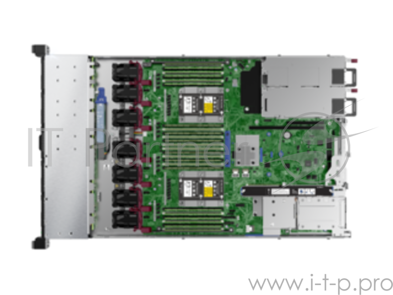 Сервер HP DL360 Gen10, 1(up2)x 4110 Xeon-S 8C 2.1GHz, 1x16GB-R DDR4, P408i-a/2GB (RAID 1+0/5/5+0/6/6+0/1+0 ADM) noHDD (8 SFF 2.5 HP) 1x500W (up2), 4x1Gb/s, noDVD, iLO5, Rack1U, 3-3-3