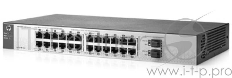 Коммутатор HPE PS1810-24G J9834A настраиваемый 19U 24x10/100/1000BASE-T