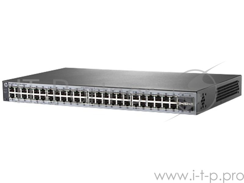 Сетевое оборудование HP J9981A HP 1820-48G Switch (WEB-Managed, 48*10/100/1000 + 4*SFP, Fanless, Rack-mounting, 19)