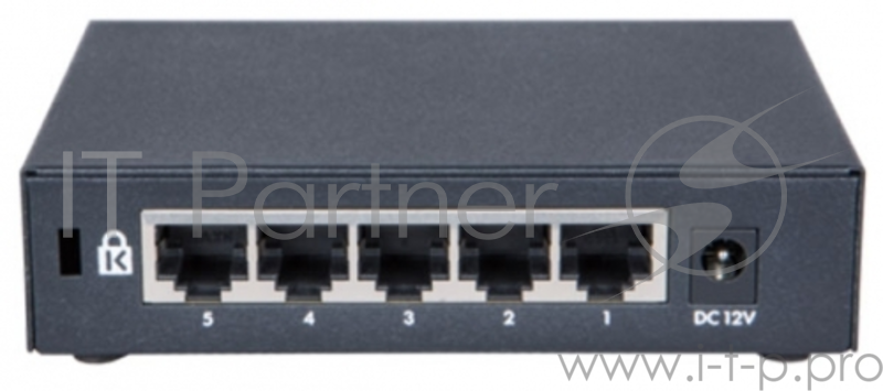 Коммутатор HPE 1420 JH327A неуправляемый 19U 5x10/100/1000BASE-T