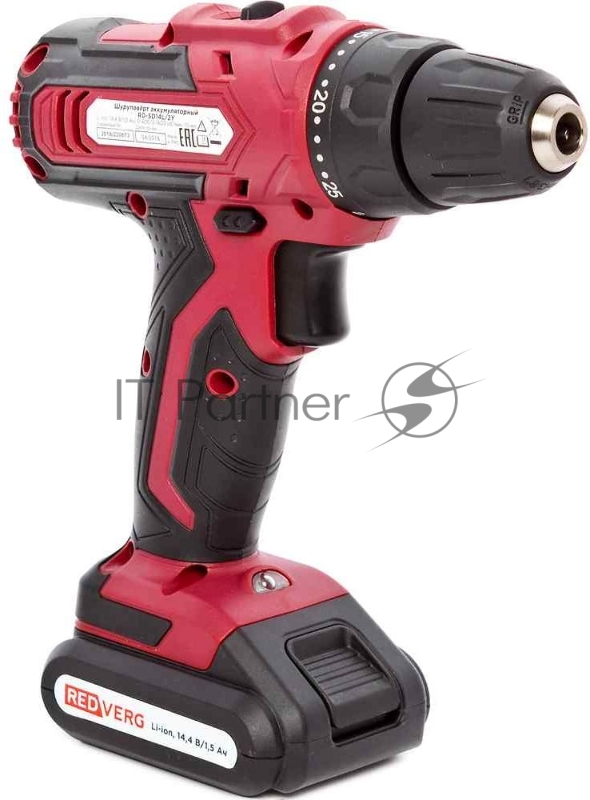 Шуруповерт REDVERG RD-SD14L/2Y аккумуляторный