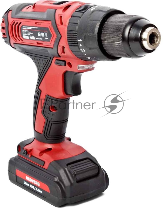 Шуруповерт REDVERG RD-ISD18L/2T аккумуляторный ударный