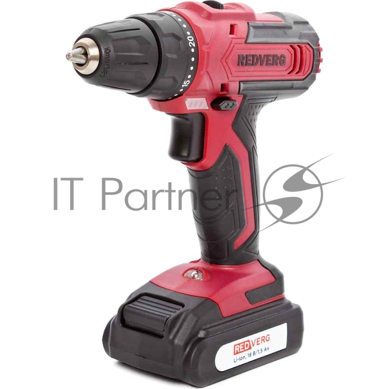 Шуруповерт REDVERG RD-SD18L/2Y аккумуляторный