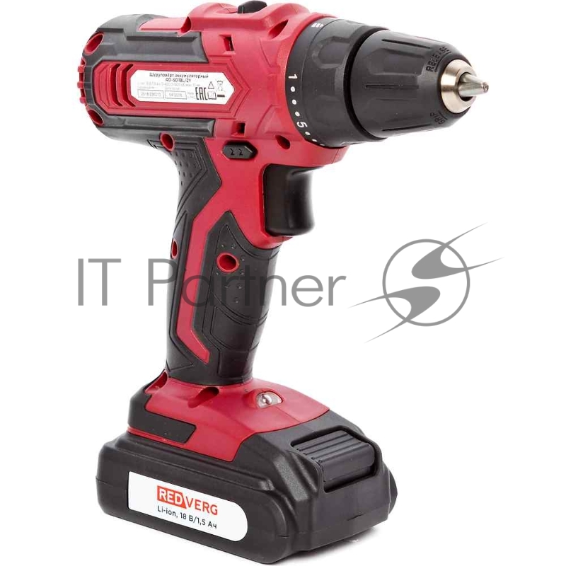 Шуруповерт REDVERG RD-SD18L/2Y аккумуляторный
