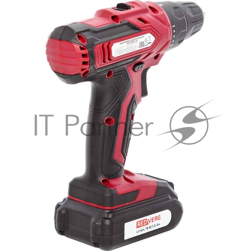 Шуруповерт REDVERG RD-SD18L/2Y аккумуляторный