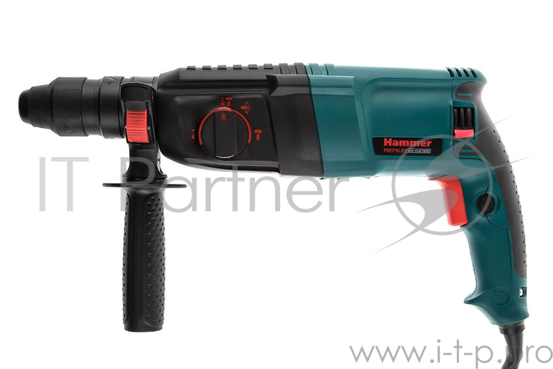Перфоратор HAMMER PRT800CE PREMIUM 800Вт SDS+ 26мм 0-1150об/мин 3.0Дж 3 режима кейс