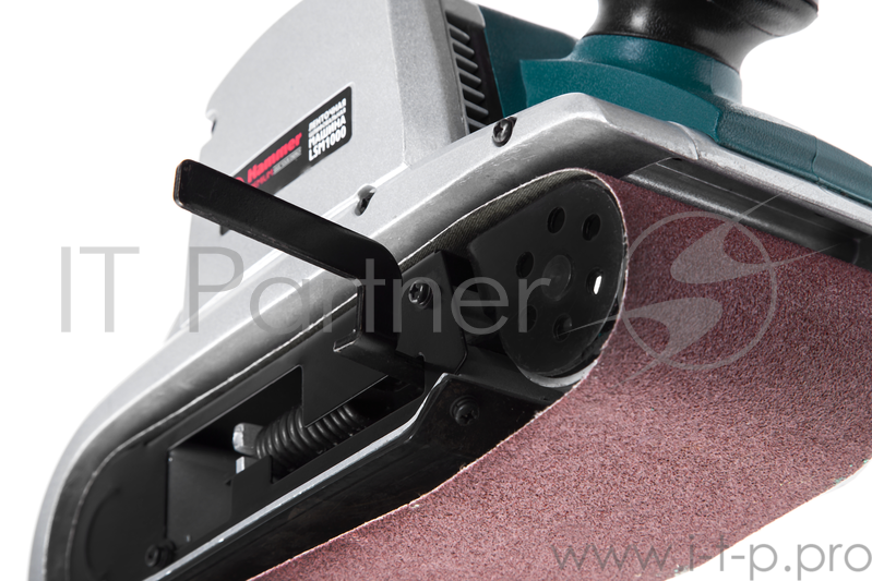 Шлифовальные машины HAMMER LSM1000 PREMIUM 118802 {Шлиф.машинка ленточная 1200Вт 120-500м/мин лента 100x610 мм}