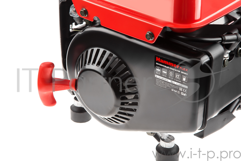 Бензоэлектростанция Hammer Flex GN800 0,8КВт 220В 50Гц бак 4,5л непр.6ч