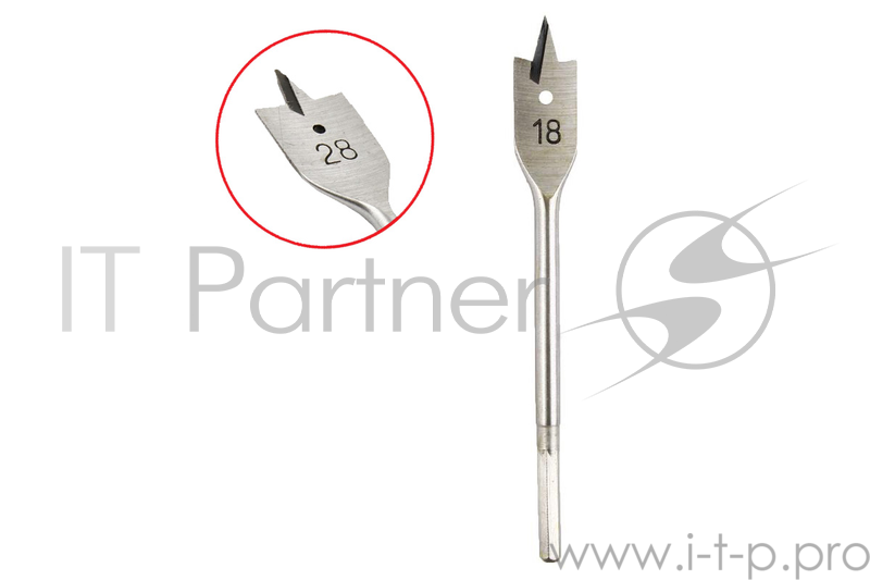 Сверло HAMMER Flex 202-224 DR WD SP 18мм*152мм дерево, перовое