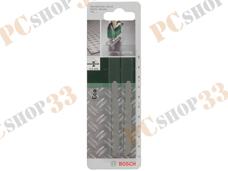 Оснастка к лобзику пильное полотно Bosch TE 118 A 2609256751 (2шт./уп.)