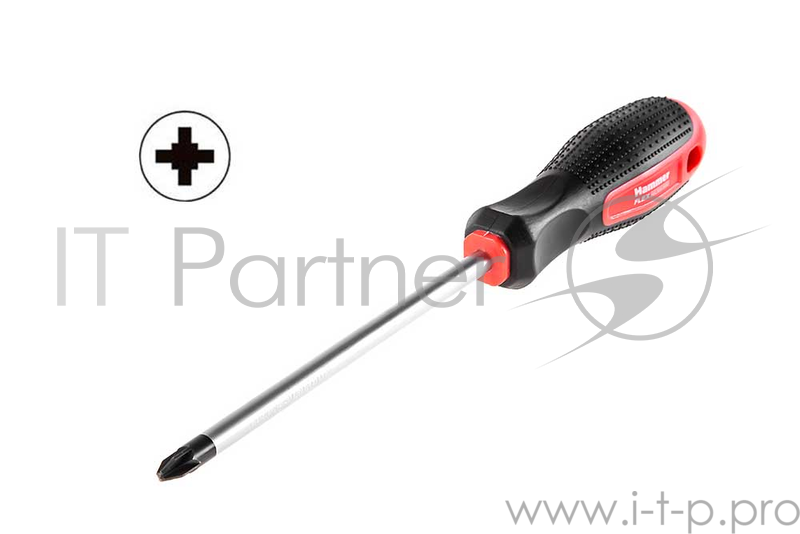 Отвертка Hammer Flex 601-026 PZ-3x150мм крестовая CRV