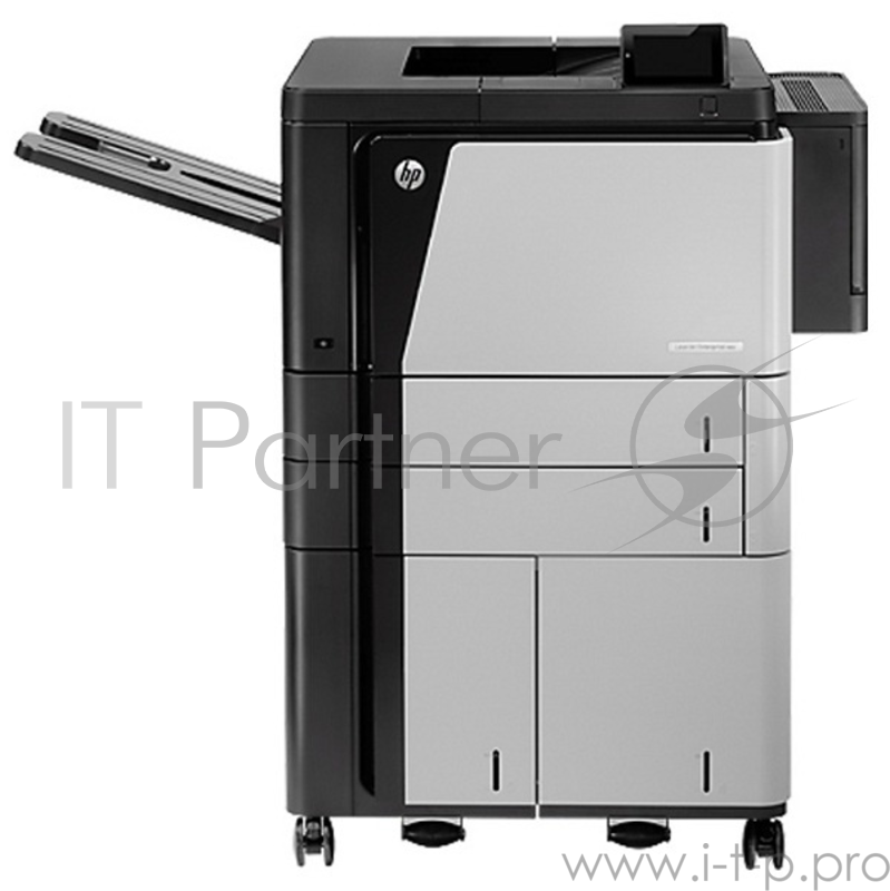 Принтер HP LaserJet Enterprise M806x+, лазерный A3, 56ppm, 1200dpi, 1Gb(up 1,5Gb), 5trays 2*500+100+3500(A4), Sec HDD320Gb, USB2.0/LAN/FIH, HIP, Duplex, 1y warr, repl. Q3722A, Q3723A)
