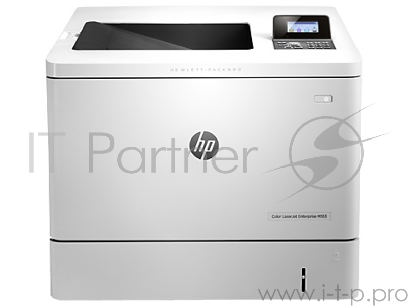 Принтер HP Color LaserJet Enterprise M553n, цветной лазерный A4, 38 стр/мин, 1200x1200 dpi, 1024 Мб, подача: 650 лист., вывод: 250 лист., Post Script, Ethernet, USB, ЖК-панель (замена CF081A M551n)