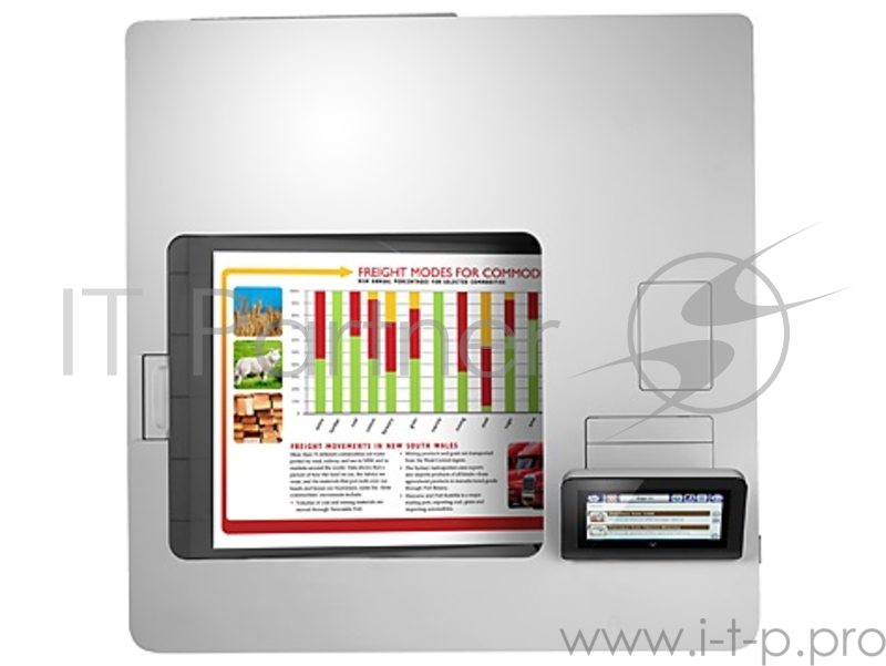 Принтер HP Color LaserJet Enterprise 500 color M553x <B5L26A> A4, 38/38стр/мин, дуплекс, доп лоток 550листов, 1Гб, USB, Ethernet(замена CF083A M551xh)