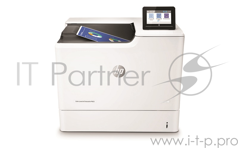 Принтер HP Color LaserJet Enterprise M653dn цветной лазерный A4, 56 стр/мин, 1200x1200 dpi, 1024 Мб, дуплекс, подача: 650 лист., вывод: 500 лист., Post Script, Ethernet, USB, цветной ЖК-дисплей (замена CZ256A M651dn)