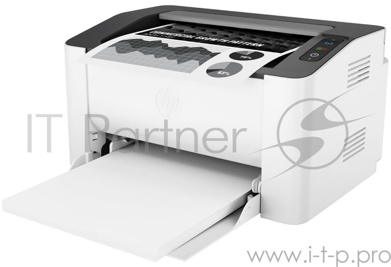 Принтер лазерный HP Laser 107w, (4ZB78A),/A4, 20 стр./ мин, 64 Мб, USB, Wi-Fi/