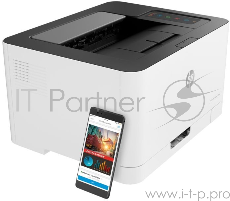 Принтер Лазерный, HP Color Laser 150a, 4ZB94A#B19, (A4,600x600dpi, (18(4)ppm, 64Mb, USB 2.0)