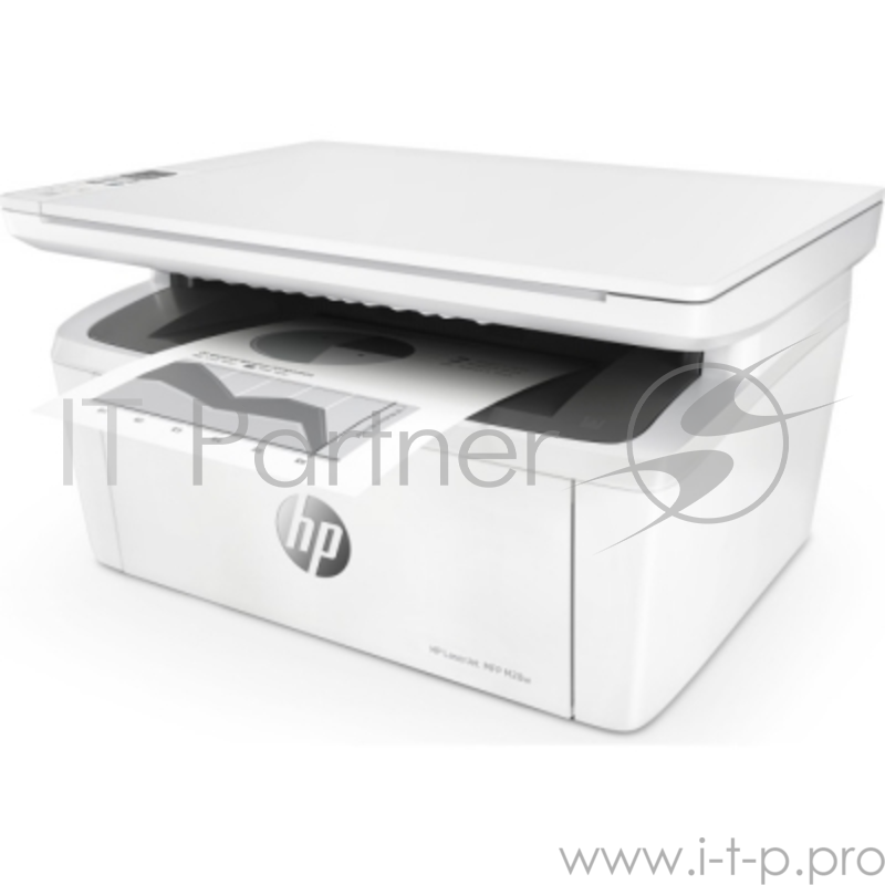 МФУ HP LaserJet Pro M28w (W2G55A), лазерный принтер/сканер/копир A4, 18 стр/мин, 32 Мб, USB, WiFi (старт к-ж 500 стр)