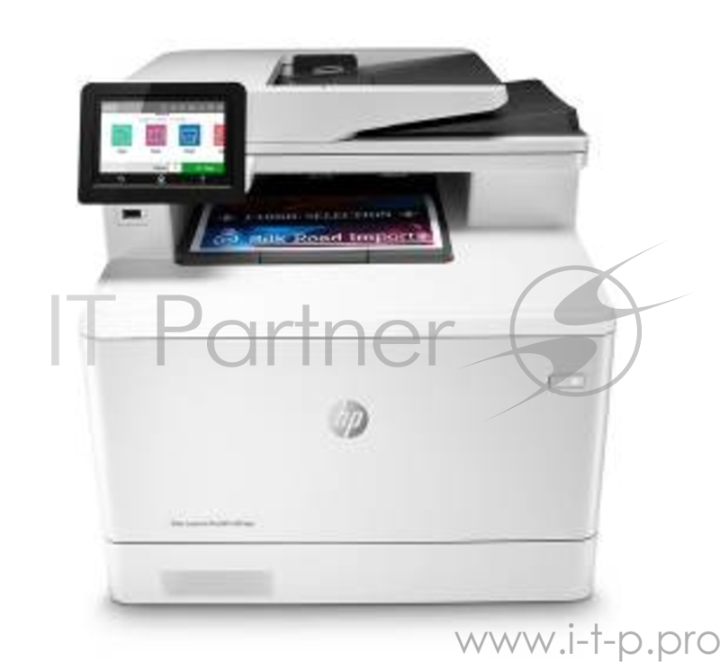 МФУ HP LaserJet Pro M479fdn, (W1A79A), принтер/сканер/копир/факс, A4 Duplex, Net, WiFi белый/черный