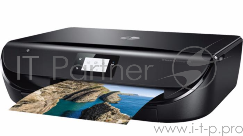 МФУ HP Deskjet Ink Advantage 5075 AiO, 4-цветный струйный принтер/сканер/копир A4, 20 (17 цв) стр/мин, 4800x1200 dpi, 256 Мб, дуплекс, подача: 100 лист., вывод: 25 лист., USB, Wi-Fi, печать фотографий, ЖК-панель