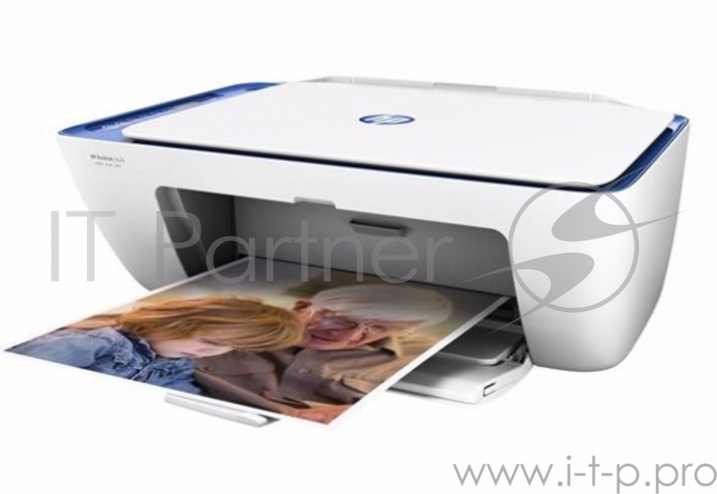 МФУ HP DeskJet 2630 (V1N03C), 4-цветный струйный принтер/сканер/копир А4, 7.5/5.5 стр/мин, USB, WiFi