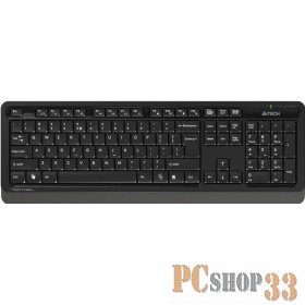 Клавиатура + мышь A4 Fstyler FG1010 клав:черный/серый мышь:черный/серый USB беспроводная Multimedia