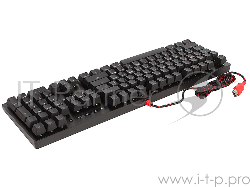 Клавиатура A4 Bloody B820R черный/черный USB Gamer LED