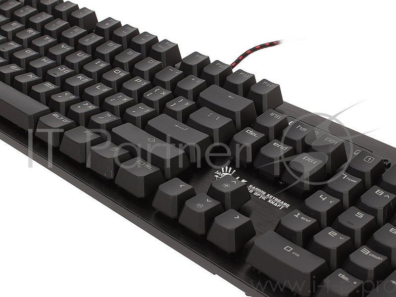 Клавиатура A4 Bloody B820R черный/черный USB Gamer LED
