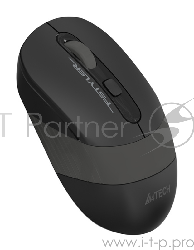 Мышь A4 Fstyler FG10 черный/серый оптическая (2000dpi) беспроводная USB (3but)