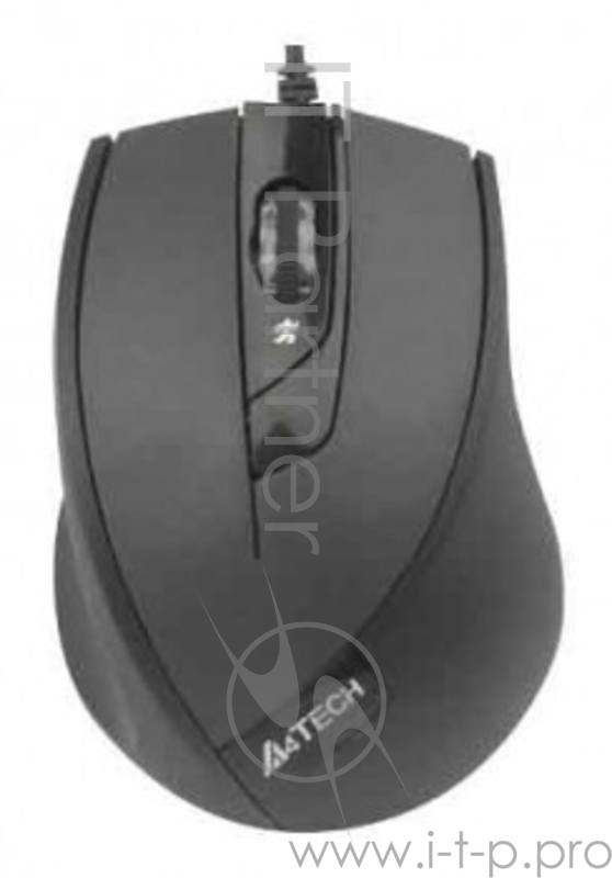 Мышь A4Tech N-600X-1 (черный) USB, 3+1 кл.-кн.,провод.мышь
