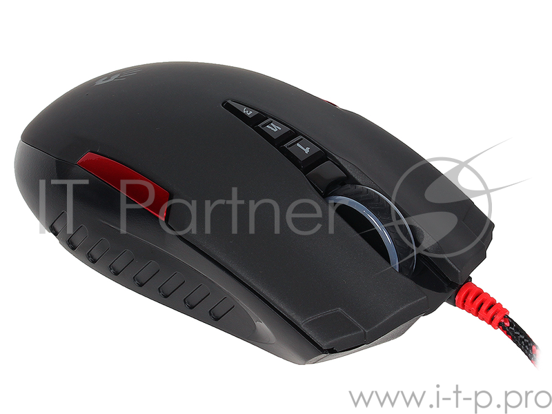 Мышь A4Tech Bloody V2M черный 3200 USB игровая (7кнопок)