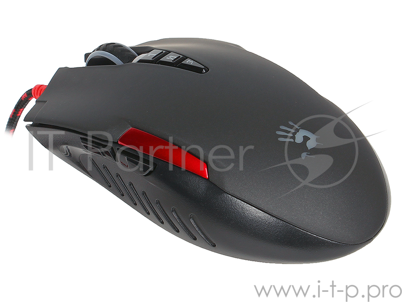 Мышь A4Tech Bloody V2M черный 3200 USB игровая (7кнопок)