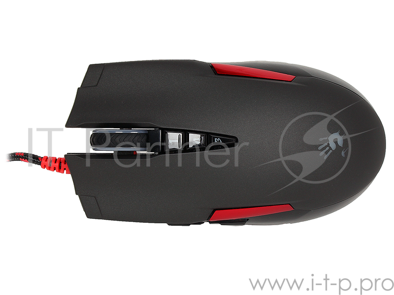 Мышь A4Tech Bloody V2M черный 3200 USB игровая (7кнопок)