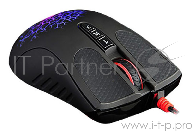Мышь A4Tech Bloody A9 Blazing black Laser (4000dpi) USB Gaming (8but)