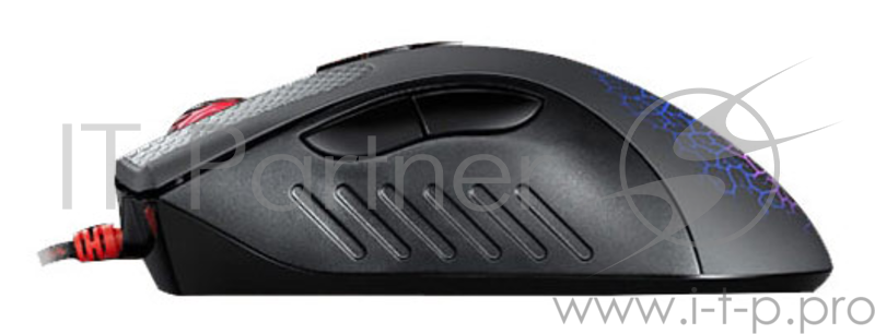 Мышь A4Tech Bloody A9 Blazing black Laser (4000dpi) USB Gaming (8but)